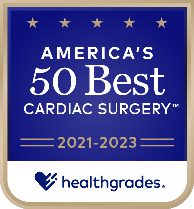 America's 50 best cardiac surgery 2021-2023