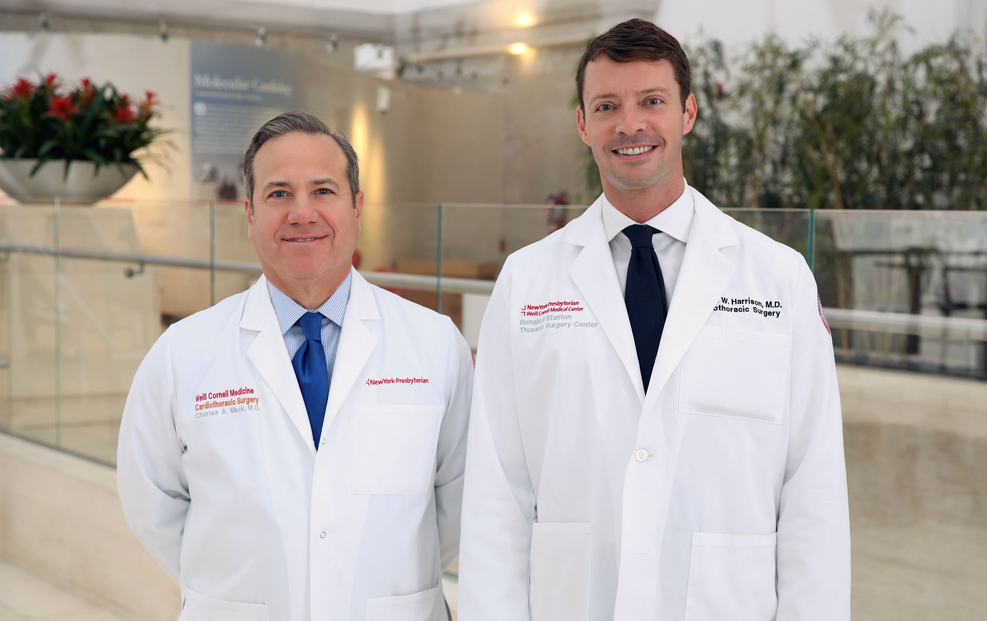 Dr. Charles Mack and Dr. Sebron Harrison